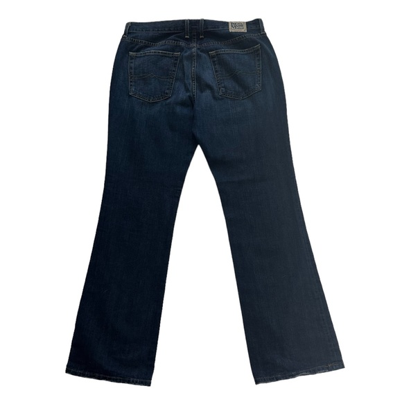 Lucky Brand By Gene Montesano Women’s Classic Rider Denim Dark Jeans Size 14/32 - Picture 2 of 8